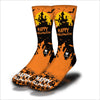 Haunted-House-Socks-Orange