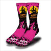 Haunted-House-Socks-Pink