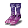Snacks-Naps-And-Checking-Apps-Socks-Purple