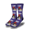 I-Got-Issues-Socks-Purple