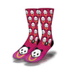 Panda-Gold-Chain-Socks-Pink