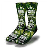 Smoke-Weed-Everyday-Socks-Green